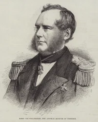 Baron von Wullerstorf, de Oostenrijkse Minister van Handel